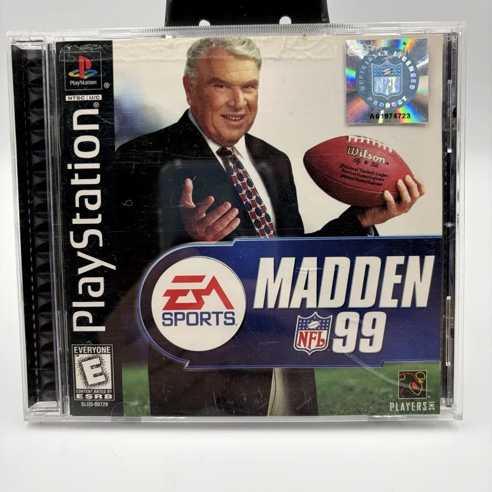 Sony‎ Playstation 1 PS1 Madden NFL 99 CIB Cleaned & Tested